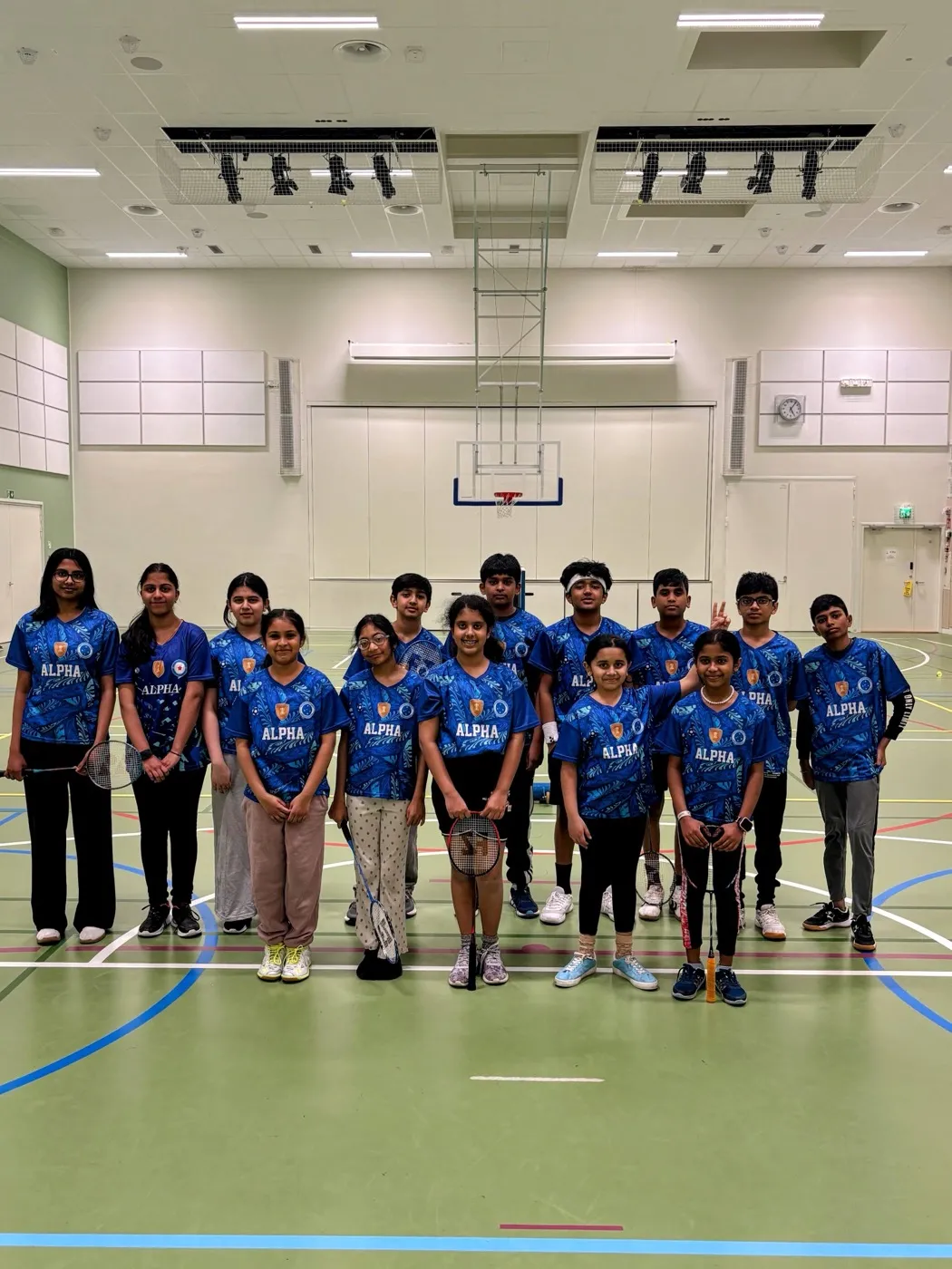 Badminton training for kids and adults at Alpha Ry Espoo
